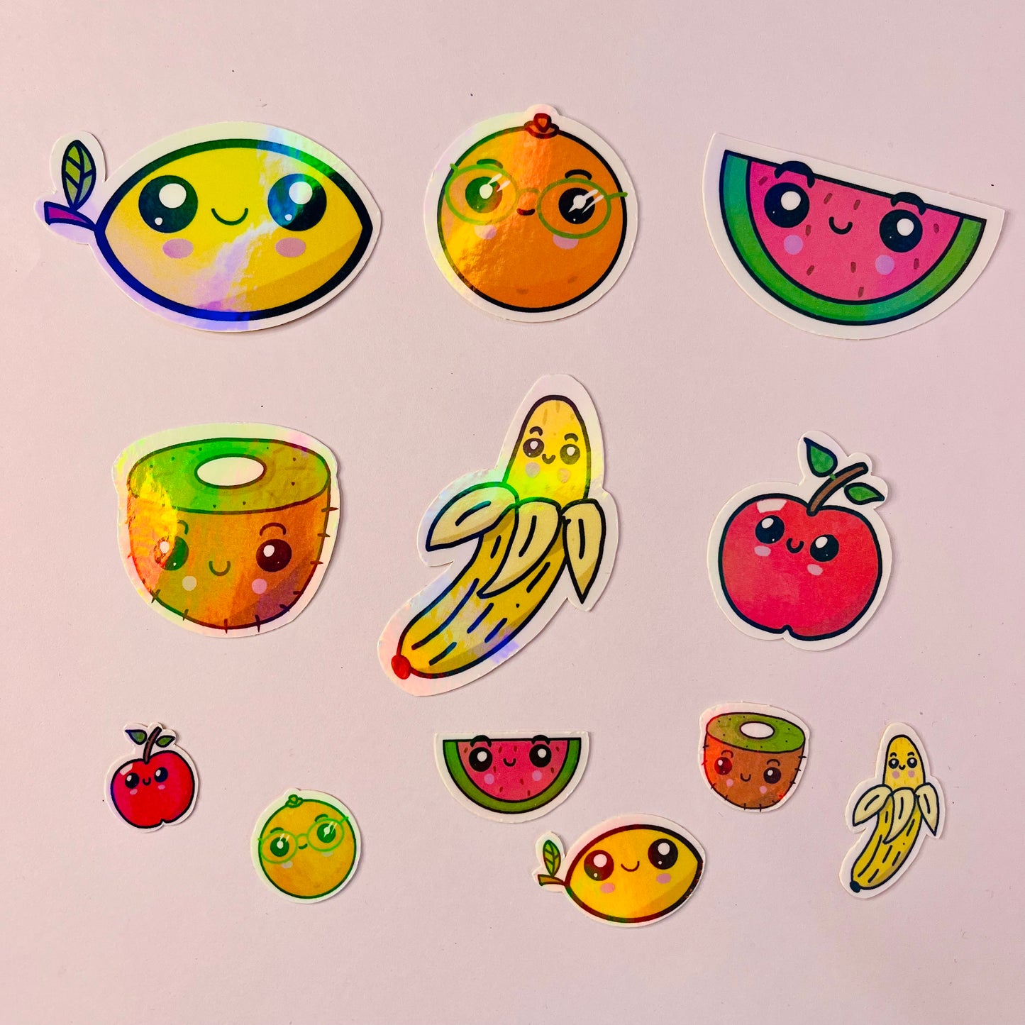 Fruit Holo Sticker Pack