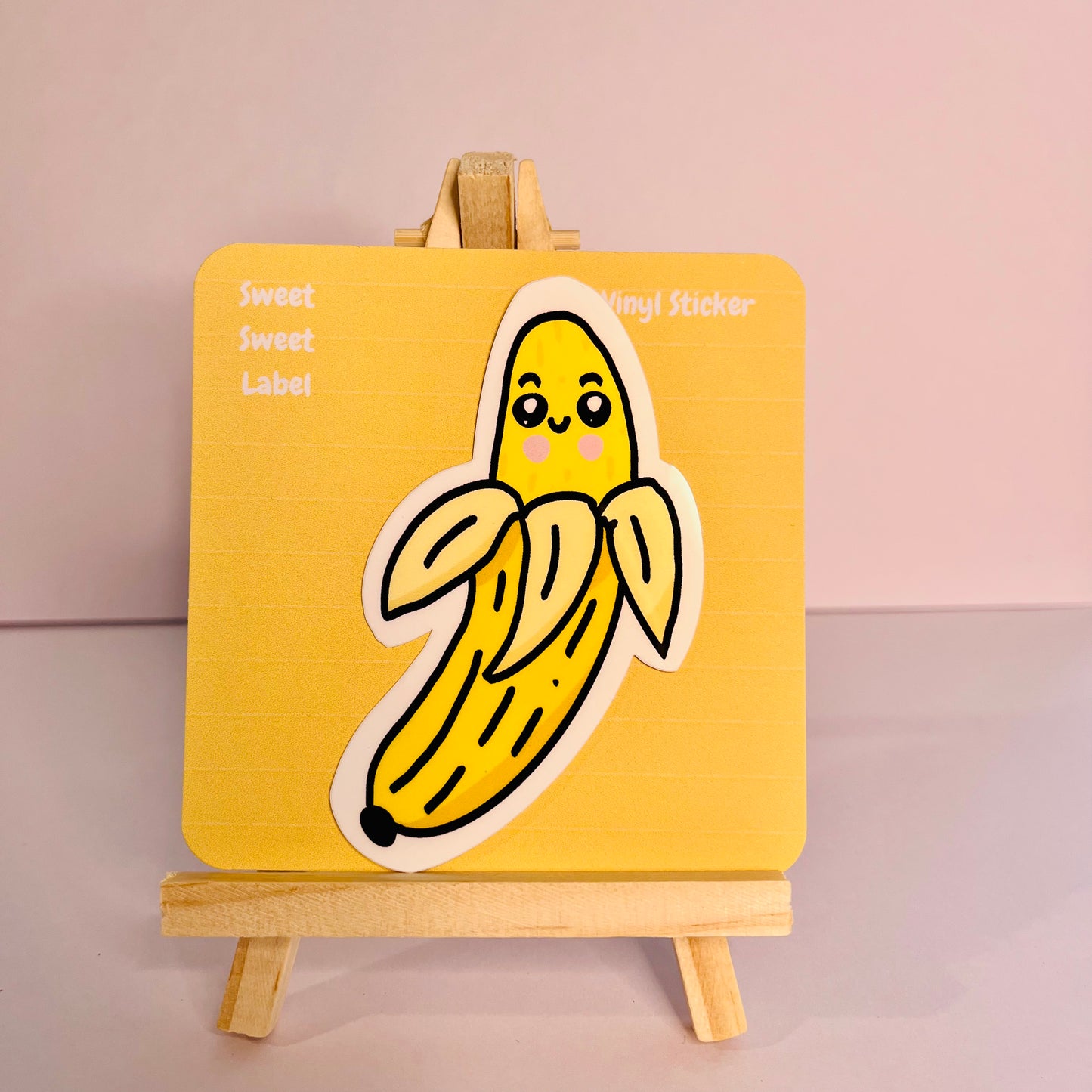 Banana Vinyl Sticker