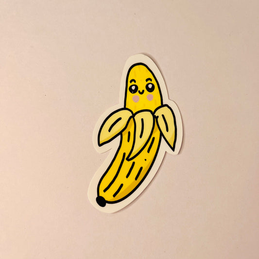 Banana Vinyl Sticker